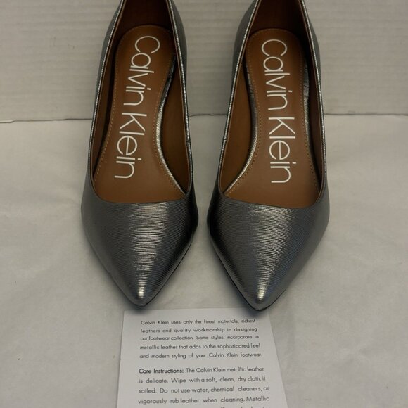 Calvin Klein Women's Gayle Pointy Toe Stiletto Pumps Heels - Picture 2 of 8